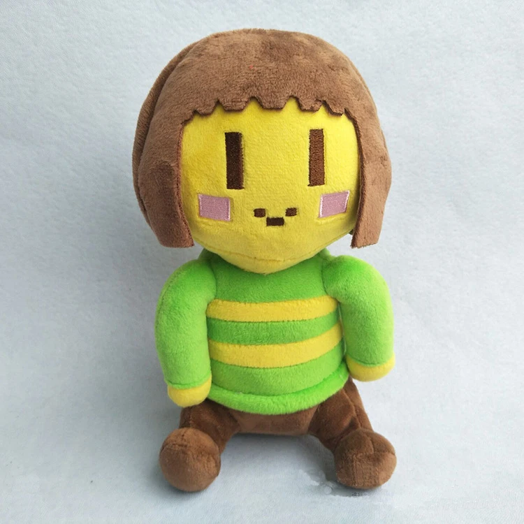 Deltarune Undertale 2 Frisk Chara Sans Asriel Happstablook Temmie Undyne Lancer Ralsei Мягкая кукла плюшевая игрушка Детские подарки - Цвет: Chara