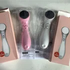 Массажер роликовый для лица, ультразвуковой аппарат против морщин, ионный прибор для красоты лица, удаление морщин и подтяжка кожи