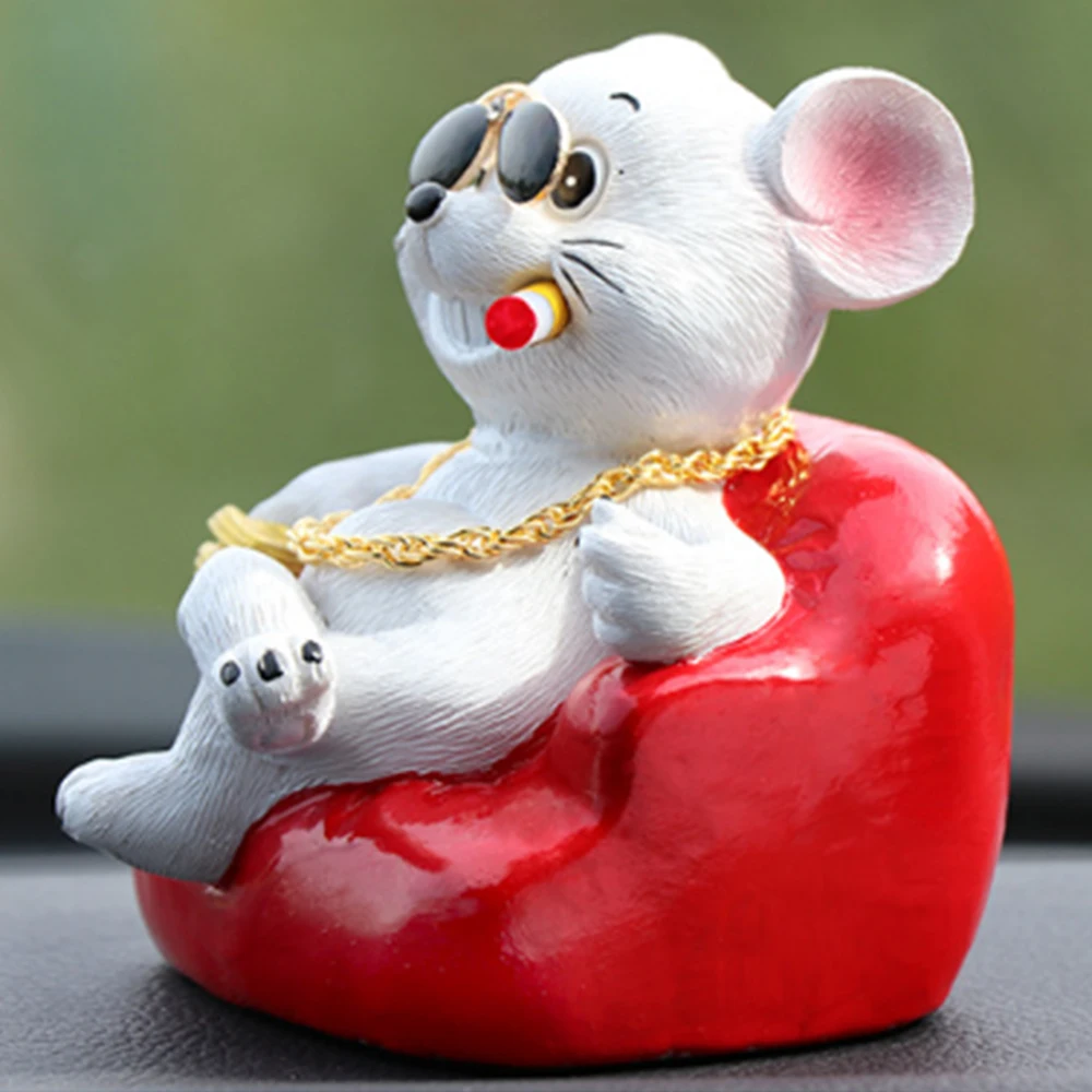 Автомобильный орнамент ПВХ милый качающийся головой собака автомобиль интерьер