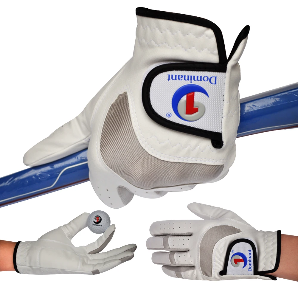 1 шт. мужские перчатки для гольфа из микрофибры мягкие спортивные Прочные