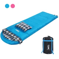 desertfox soft flannel sleeping bags with pillow for adult kids winter sleeping bag warm lining hiking camping bags with sack