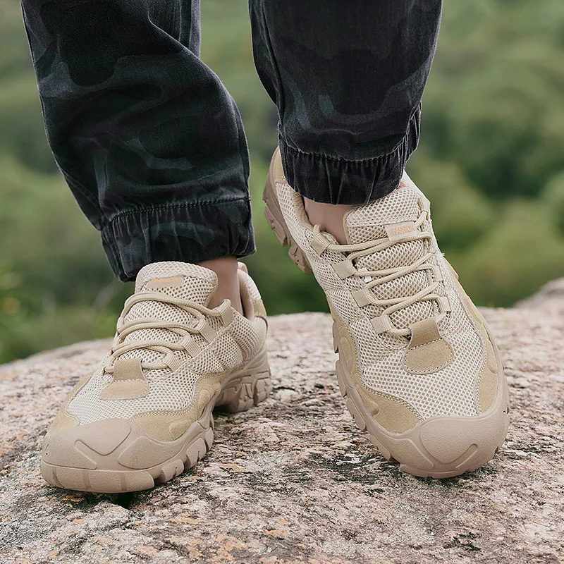 Outdoor Hiking Shoes Trekking Shoes for Men Women Non-Slip Tactical Boots Climbing Shoes Breathable Trekking Sneakers zapatillas