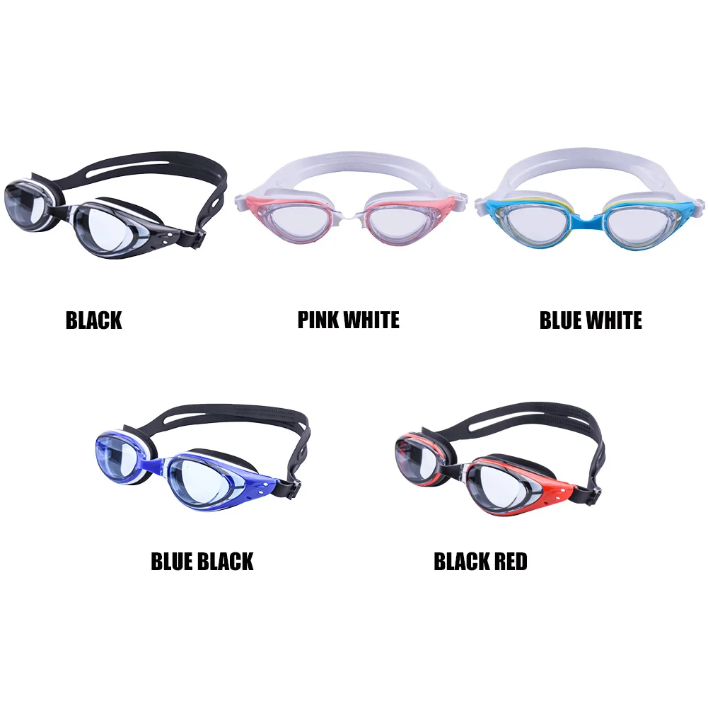 

Eyewear Anti Fog Adults Children Protection Adjustable Strap Beach Water Park HD Waterproof Summer Swimming Goggles In Pool