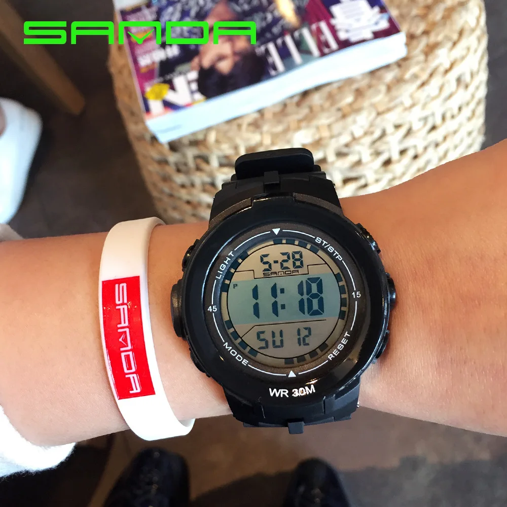 Golf Horloge мужские противоударные часы спортивные для улицы электронные