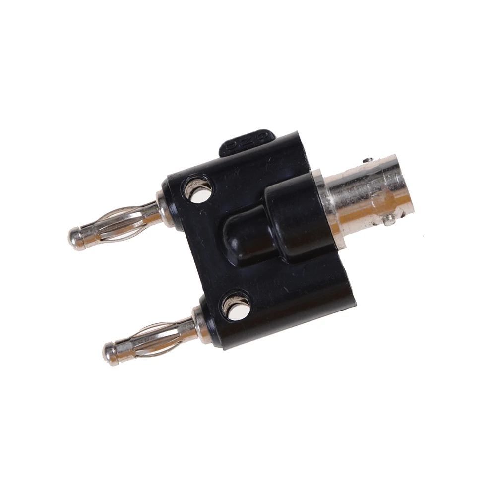 1x Adapter BNC Female Jack To Two Dual 4mm Banana Binding Male Plug Connector | Обустройство дома