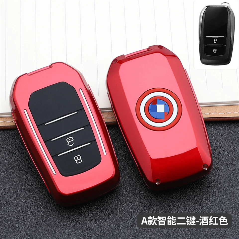 Portachiavi auto per Toyota Key cover per Chr Rav4 Auris Avensis Prius Aygo Camry Corolla Land Cruiser 200 Prado Crown Car key fob 9 Portachiavi auto per Toyota Key cover per Chr Rav4 Auris Avensis Prius Aygo Camry Corolla Land Cruiser 200 Prado Crown Car key fob - H9b88f3a7e07346e38cc76c0f6ea9b989W