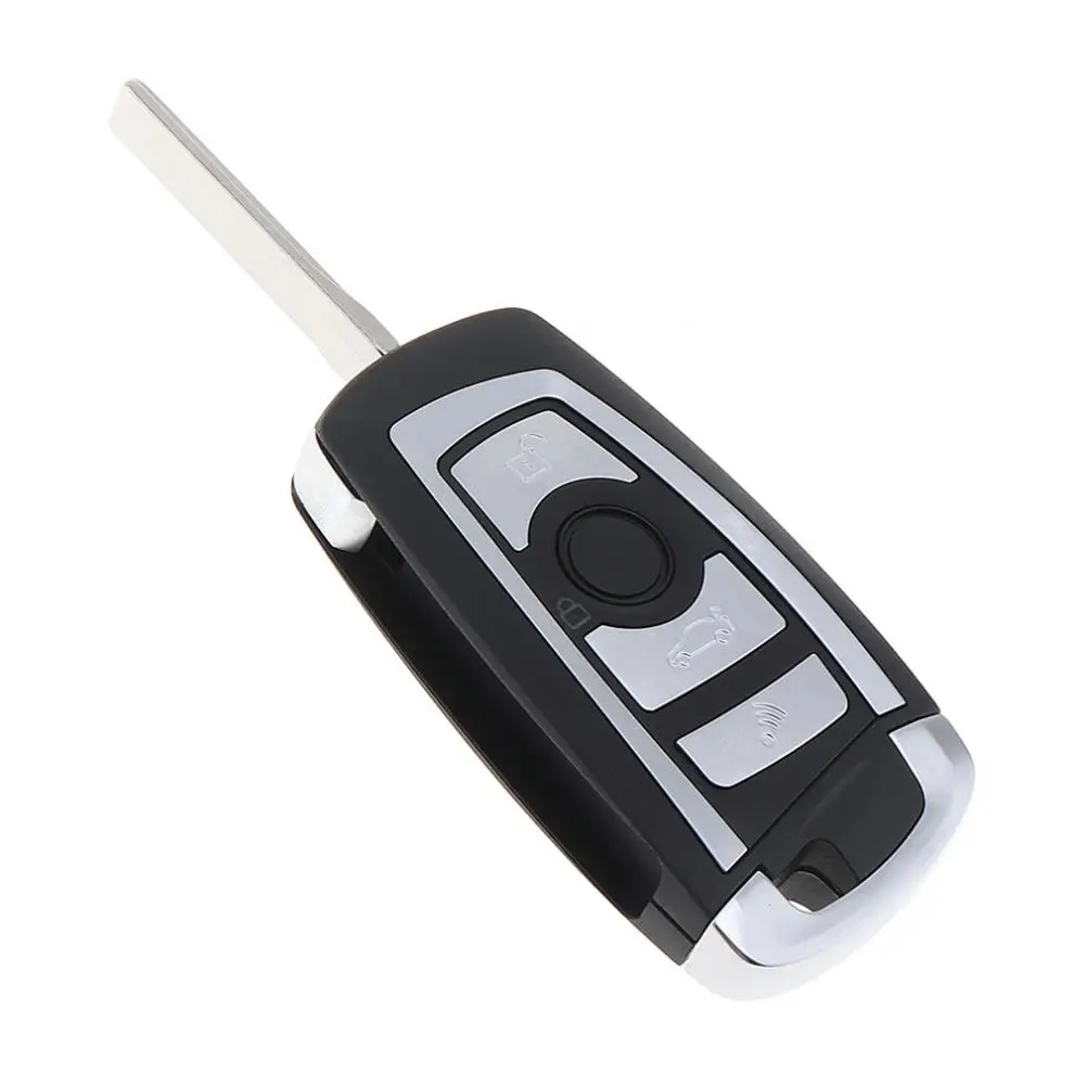 Uncut Флип дистанционный ключ брелок от машины оболочки ID44 PCF7935 чип HU92 лезвия