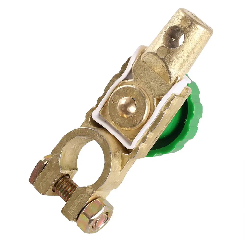 

1Pc Car Motorcycle Battery Terminal Link Quick Cut-off Switch Rotary Disconnect Isolator Car Truck Parts Battery Cut-off Switch