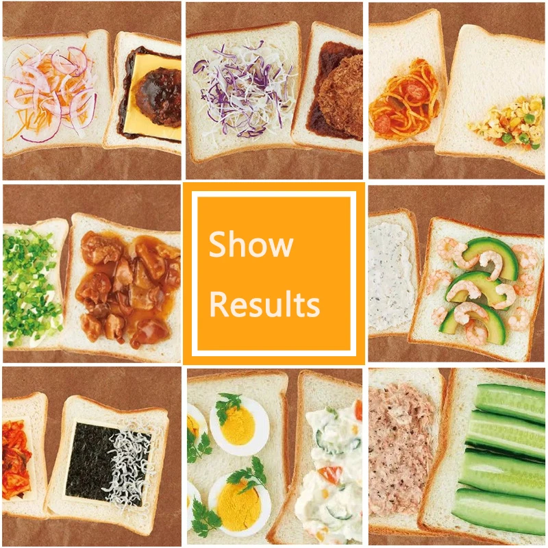 

Toaster Hot Press Sandwich Maker Small Double Sided Toast Square Bread Sandwich Temperature Control Commercial Breakfast Machine