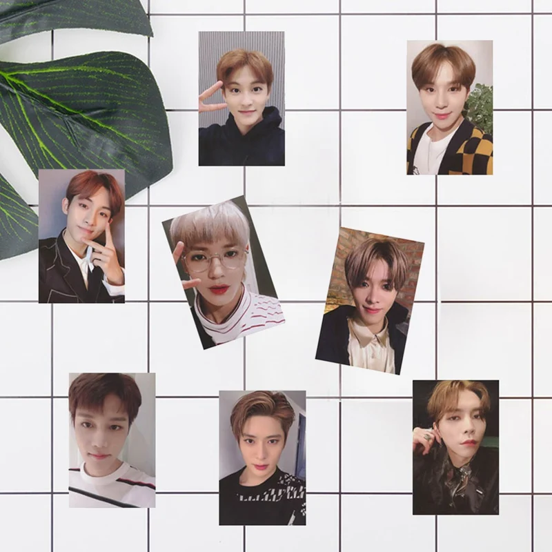 

10pcs/set KPOP NCT 127 Empathy Album 2019 Mark Self Made Autograph Photocard Paper Cards Poster For Fans Collective Gift