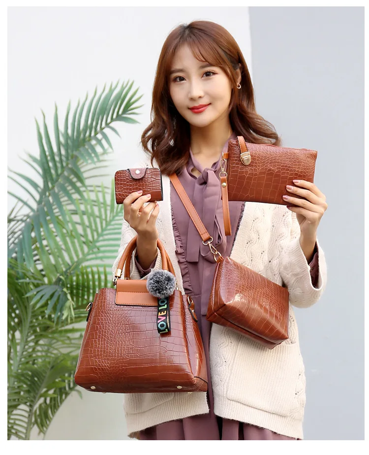 

New Style Women's Bag Handbag 2021 Four Seasons Korean Fashion Children's Bag One Shoulder Slant Across Women's Bag Big Bag