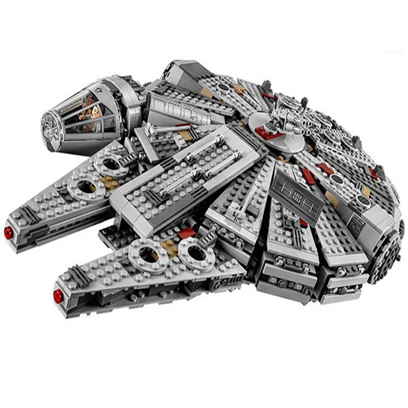 Новинка звезда MOC Millennium Razor X-wing Tie Fighter космический корабль Crest Gunship Строительные