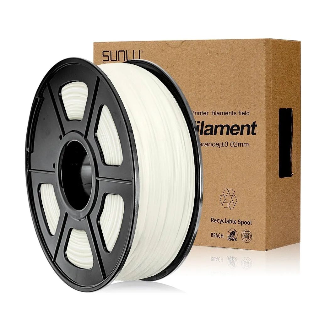 SUNLU PLA нить для 3D принтера 1 75 мм 330 м/1 кг Ручка DIY низкая усадка 3 цвета печати