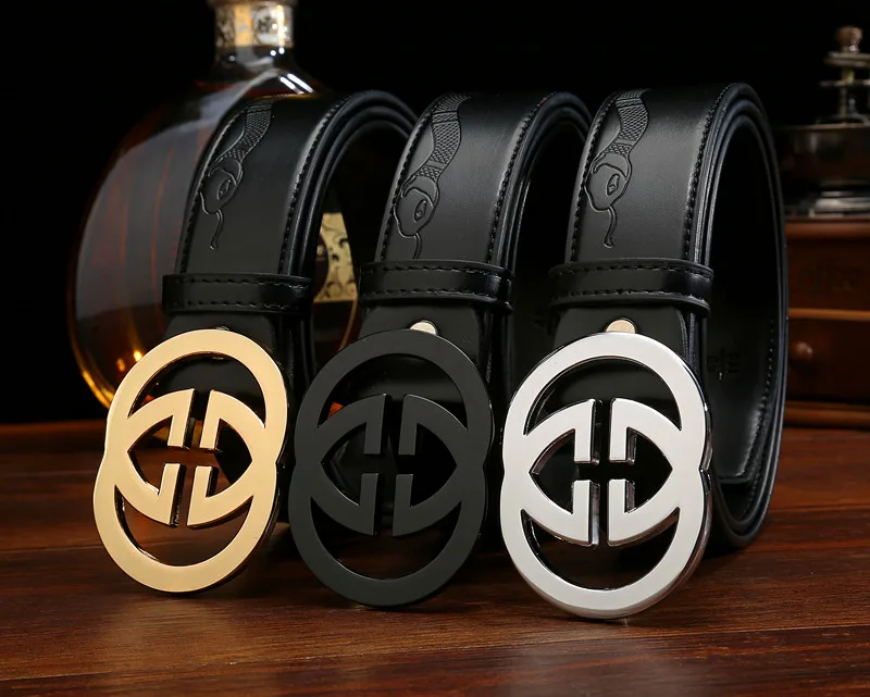 

Chaoshuai men's and women's belt Hardware belt buckle a wholesale pants belt business belt Jeans Belt 38mm