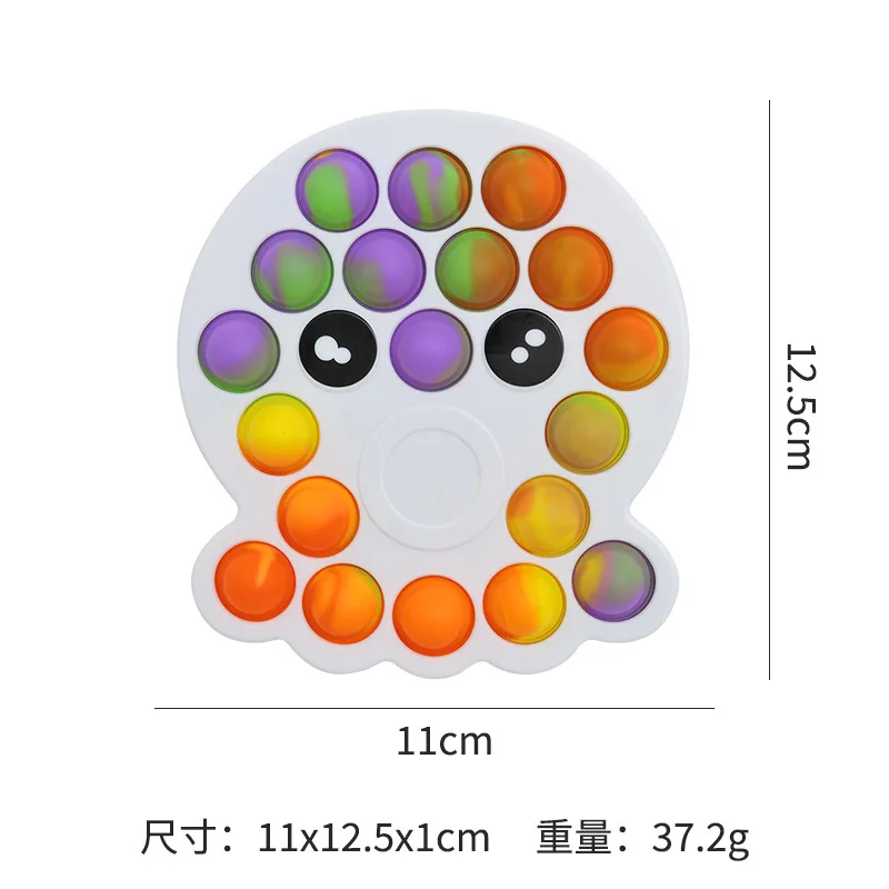 

Pop Fidget Reliver Stress Toys push pop Bubble Antistress Adult Children Sensory Toy To Relieve Autism Shipping Free