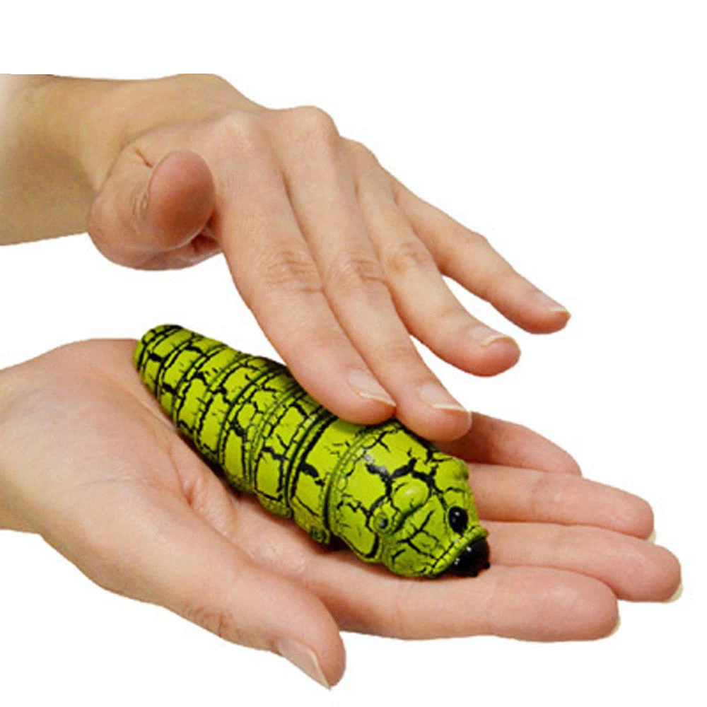 Инфракрасный пульт дистанционного Управление Bionic Worm насекомых Пластик игрушка