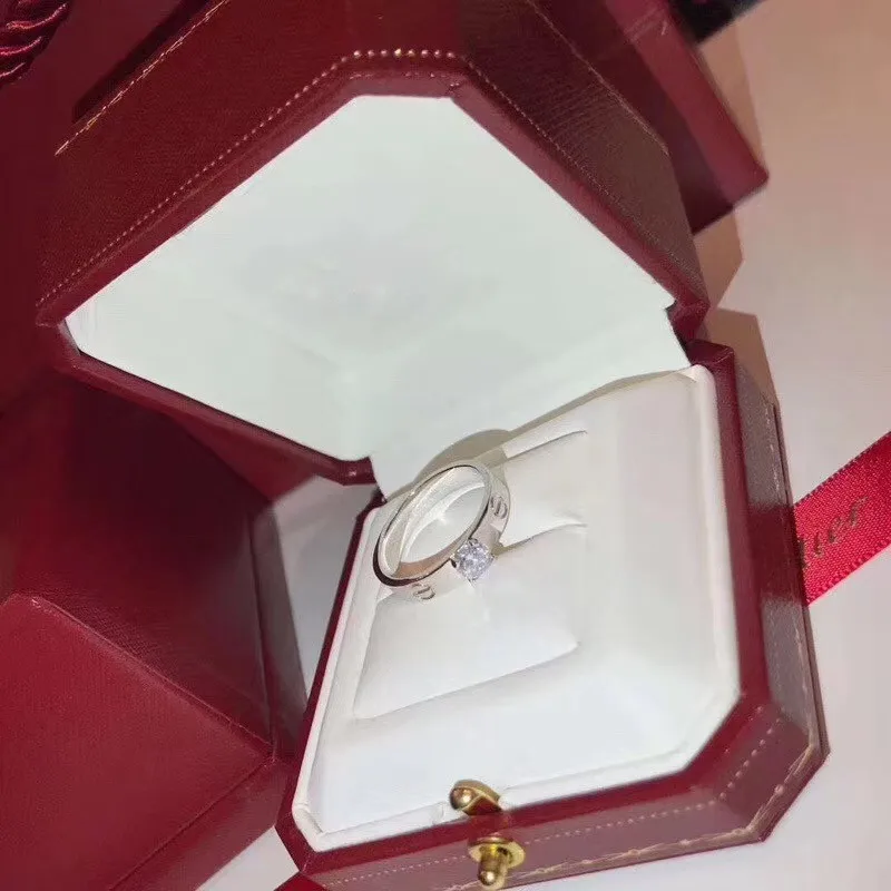 

CASHOU55 wedding 925 Silver Rings For Women romantic round Design Zircon Fashion Jewelry Bridal set Wedding Engagement Ring