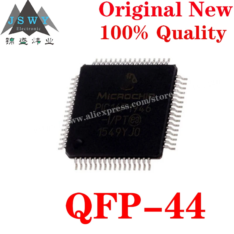 

PIC16F1946-I/PT QFP-44 полупроводниковый 8-битный микроконтроллер-микросхема MCU IC с для модуля arduino, бесплатная доставка