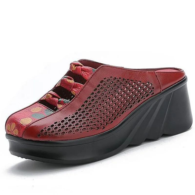 Новинка 2022 открытая обувь в этническом стиле женские тапочки сандалии из