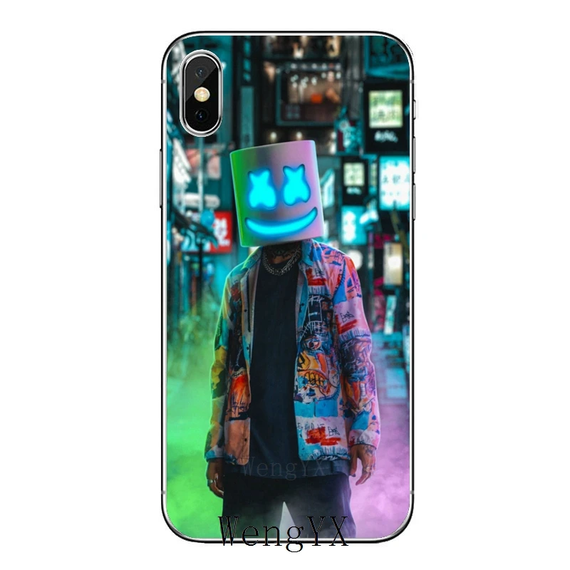Уличная Молодежная неоновая маска мобильный телефон чехол для Samsung Galaxy Note 10 9 8 5 4