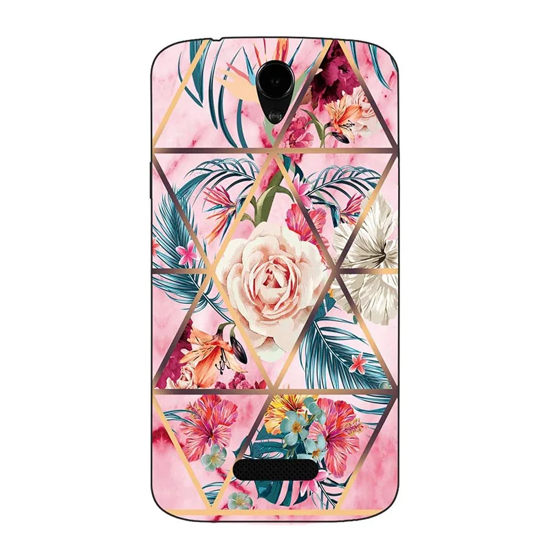 Мягкая искусственная кожа Для Doogee X10 Funda Глянцевая цветная силиконовая задняя