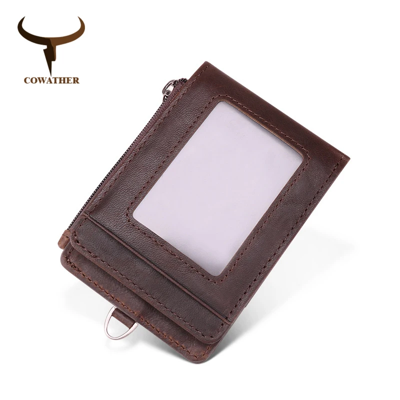 Кошелек COWATHER мужской из натуральной воловьей кожи|Мужские кошельки| |