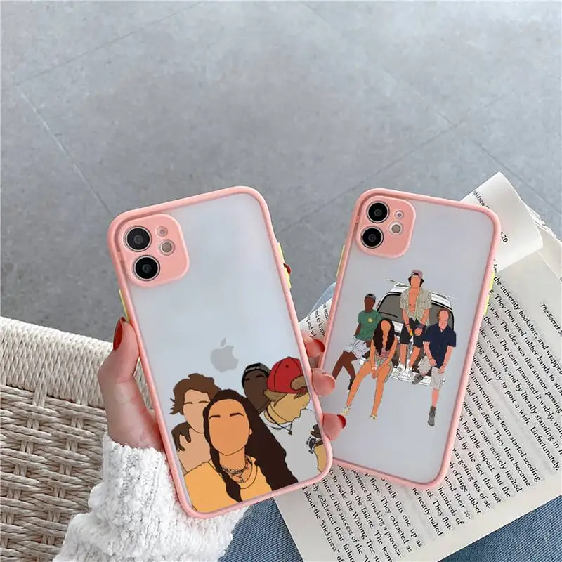 

Outer Banks Livin' The Pogue Life Phone Case matte transparent For iphone 7 8 11 12 plus mini x xs xr pro max cover