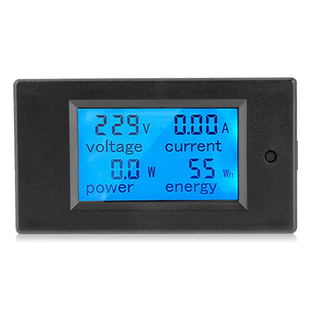 Измеритель мощности переменного тока 100 А цифровой светодиодный тестер точный