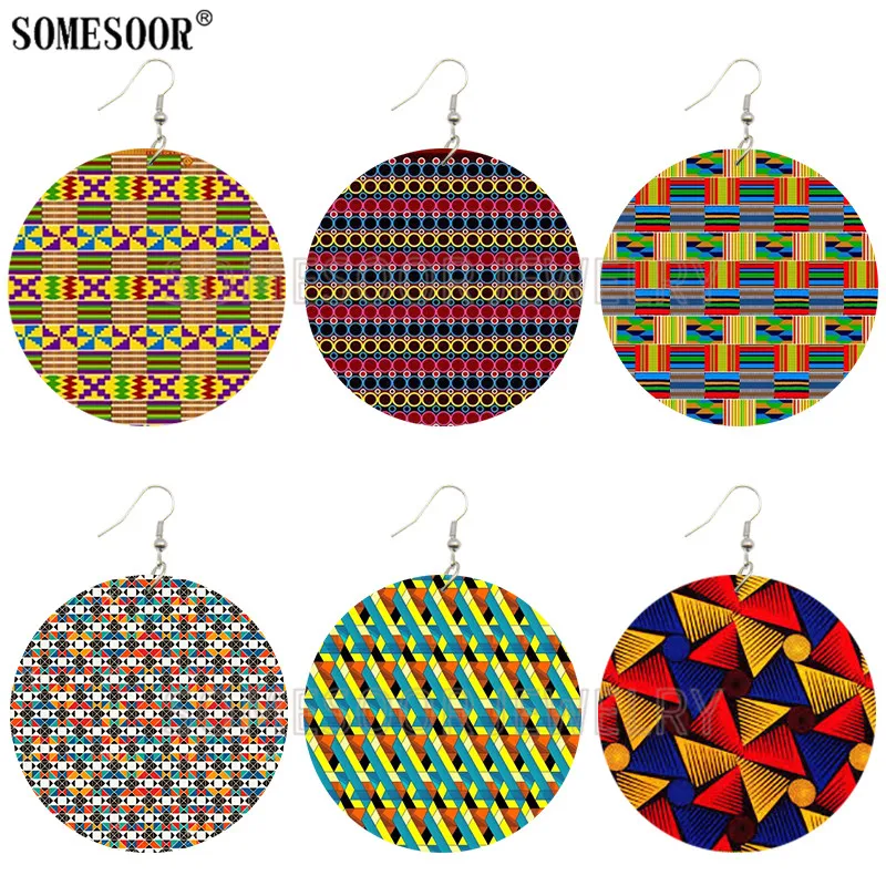 SOMESOOR богемная бижутерия в Африканском этническом стиле Дизайнерские деревянные