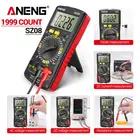 Цифровой мультиметр ANENG SZ08, профессиональный автоматический вольтметр, 220 В переменногопостоянного тока, тестеры сопротивления, ультратонкое хранилище