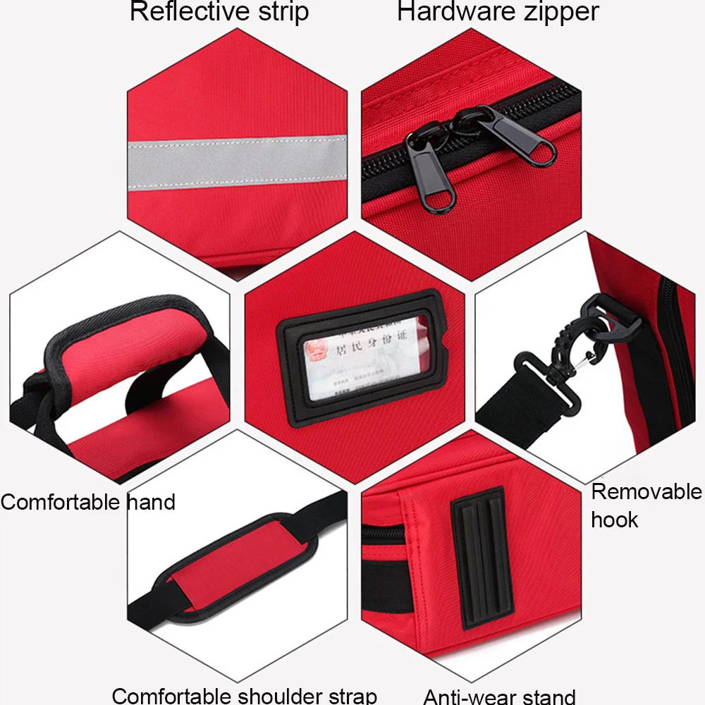 Аптечка первой помощи сумка рюкзак мульти функциональный скорой посылка большая