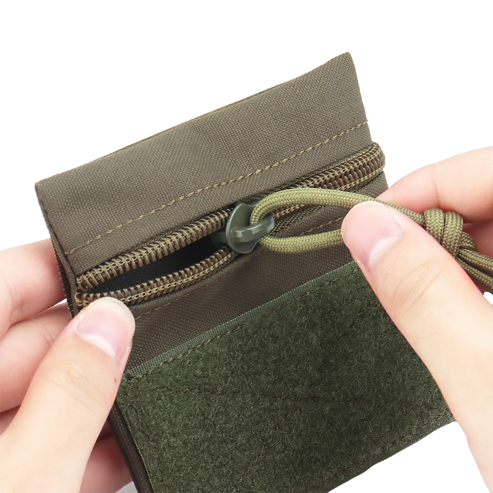 

Newest Chest Rig Hanging Patch Bag Attached EDC Tool TacticalPouch MOLLE Vest With Candy Bag