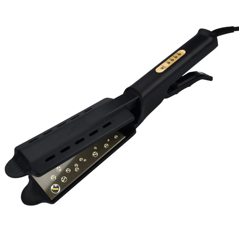 

Hair Straightener Four-gear temperature adjustment Ceramic Tourmaline Ionic Flat Iron Curling iron Hair curler For Women hair