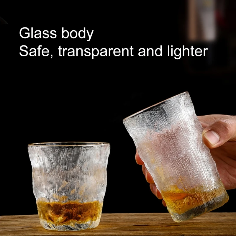 

Whiskey Glasses Unique Whiskey Glass With Heavy Base Rock Style Old Fashioned Drinking Glassware Home Bar Drinkware Men Gifts