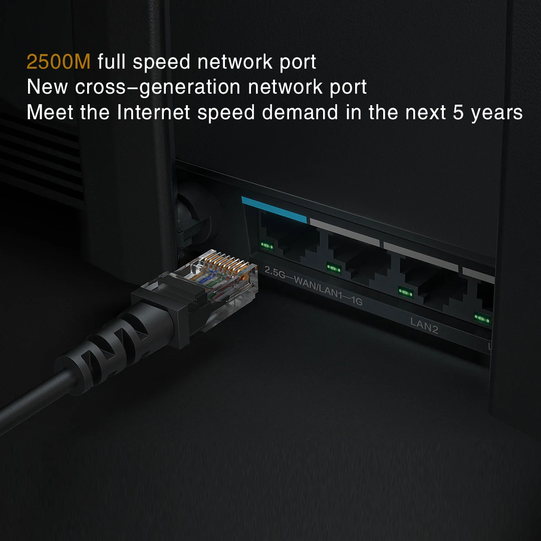 Маршрутизатор Xiaomi AX6000 AIoT 512 Мб/с WiFi6 VPN МБ сетчатый ретранслятор ЦП внешний сигнал