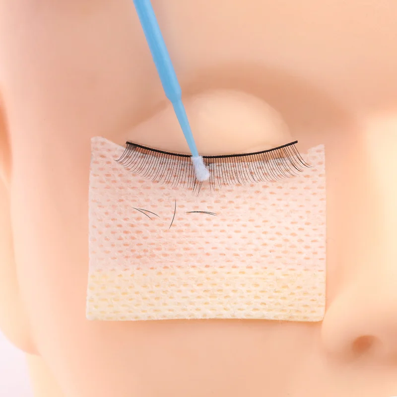 Одноразовые патчи для удлинения ресниц Стикеры 40 шт./пакет сахарной ваты снятия