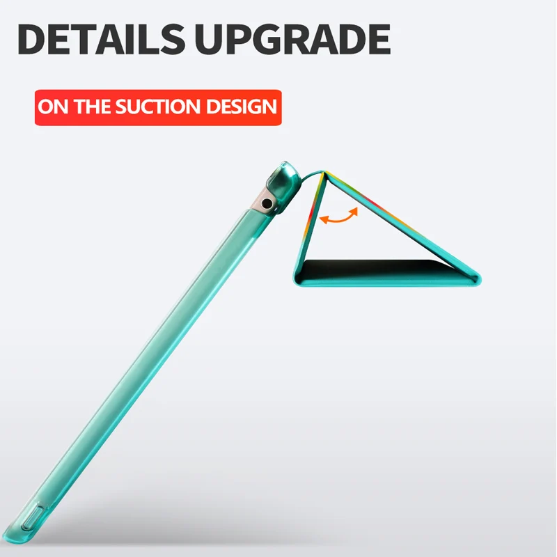 Для IPad 2017 чехол умный спящий кожаный для складной кронштейн 9 7 модель A1822 1823|Чехлы