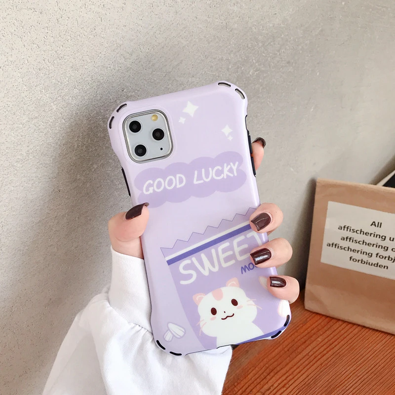 ORYKSZ 3D милая мышь противоударный чехол для телефона iPhone 11 Pro Max s 7 8 Plus X XS XR