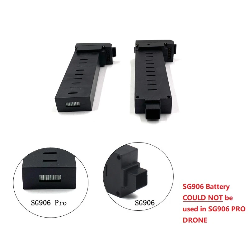Фото Аккумулятор для дрона SG906 Pro, SG906PRO, x7pro, GPS, 7,6 В, 3400 мА · ч, литий-полимерный аккумулятор, Wi-Fi 5G, PFV, 1 шт. №4