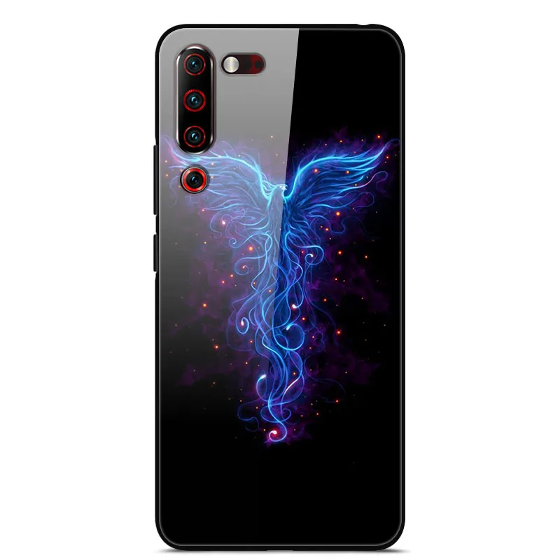 Для lenovo Z6 Pro Чехол Z6 Lite закаленное стекло жесткая задняя крышка чехол для телефона s Для lenovo Z6Pro Z 6 Z6Lite защитный силиконовый бампер - Цвет: 13