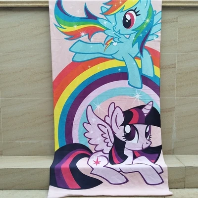Быстросохнущее полотенце из микрофибры My little pony пляжное для путешествий детское