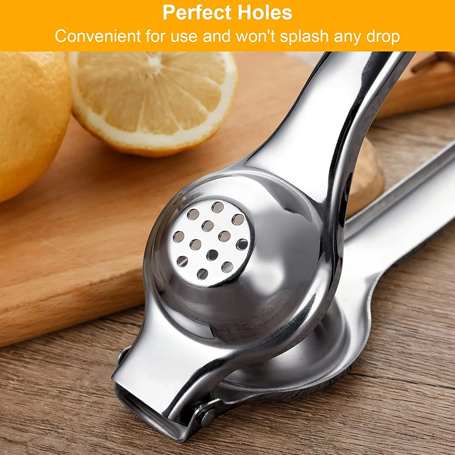Lemon Squeezer Hand Manual Stainless Steel Fruit Juicer Macine Press Kitchen Tools Mini Blender Gadgets Queezer | Дом и сад