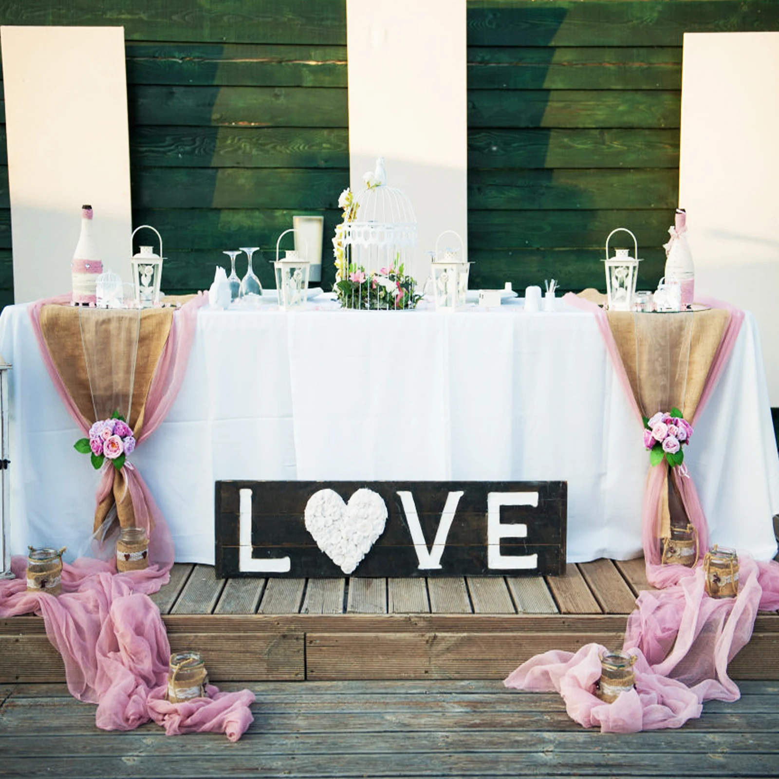 Винтажные Свадебные джутовые тканевые украшения натуральные мешковины скатерти