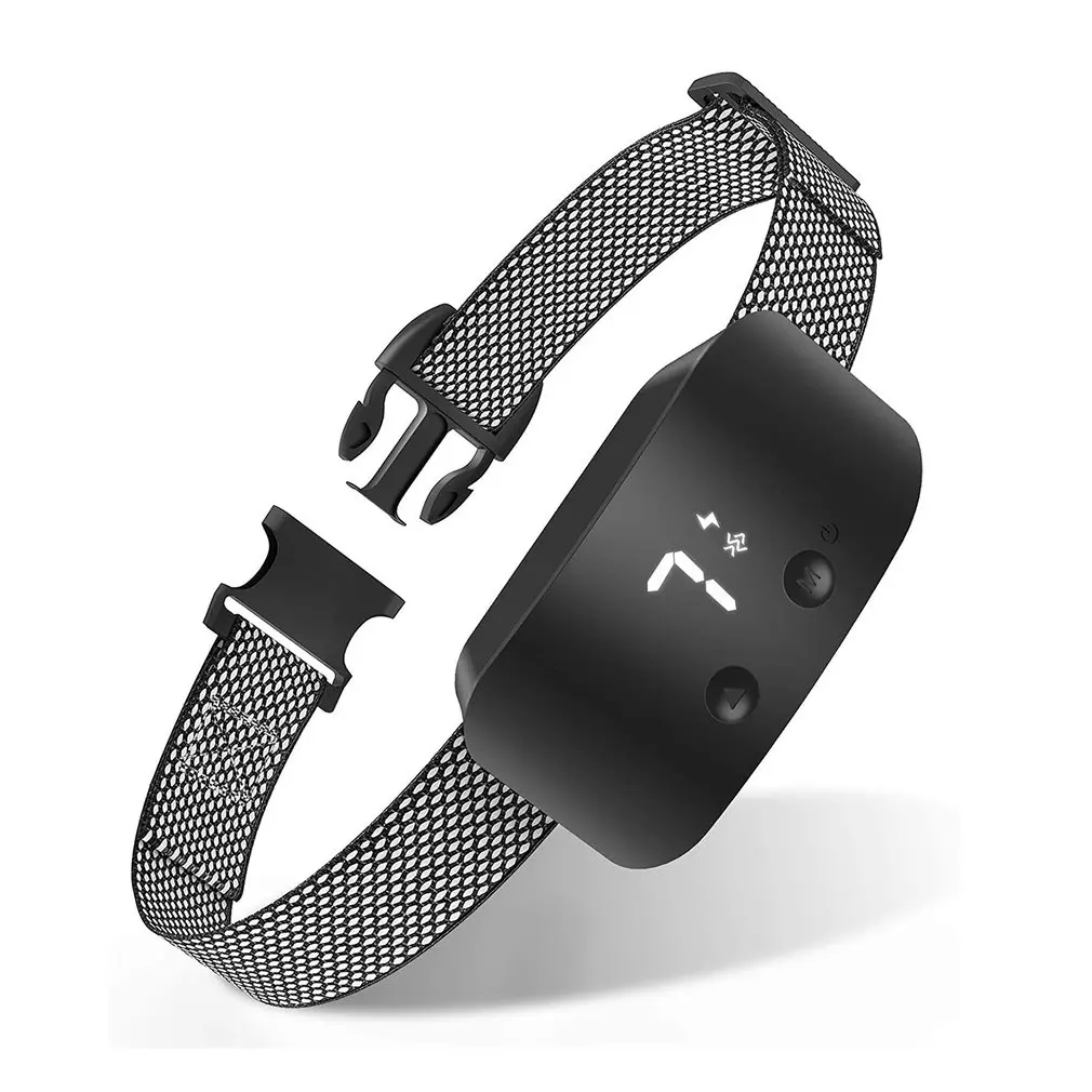 

Touch Anti-barking Equipment Waterproof Chargeable Vibration Trainer Arrester Outdoors Pet Supplies Bark Stop