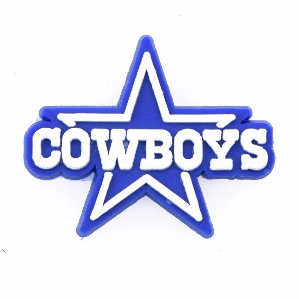 Hot Sale 1 Pcs PVC Croc Shoe Charms Cowboys Cowgirls Shoes Decorations Cartoon Rabbit Flip Flops Wristband Accessories Coffee