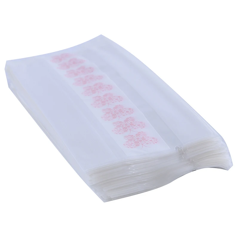 

45-50pcs/lot Plastic Transparent Cellophane Polka Candy Cookie Gift Bag With DIY Self Adhesive Pouch For Wedding Birthday Party