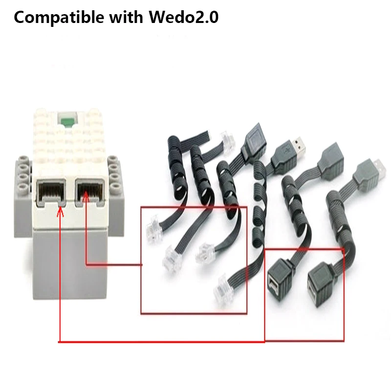 

Wholesale Power Functions Series The WEDO 2.0 3.0 Extension Cable Building Blocks Classic Robotics Education Toys For Children