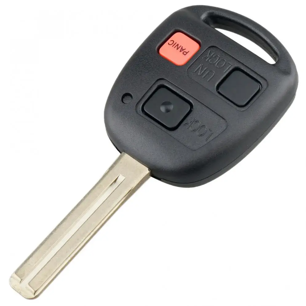 Автомобильный Брелок дистанционного управления с ключом 312 МГц 3 кнопки чипом ID4C