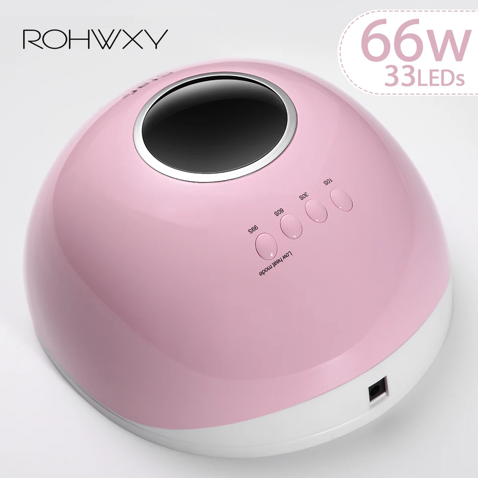 ROHWXY 72/54/36 Вт Sun 5 СВЕТОДИОДНАЯ УФ лампа для ногтей маникюра Сушилка сушки гель лака