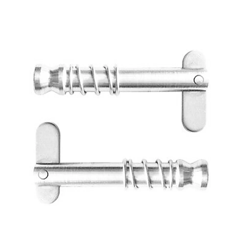 

For Shipbuilding Boat Hinge Pins Hardware Kits Silver 6pcs Set Bimini Top